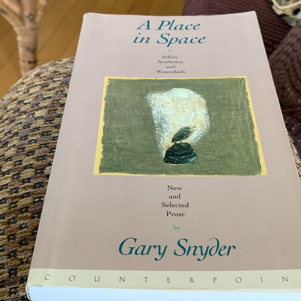 3/$30. A Place In Space by Gary Snyder SC
